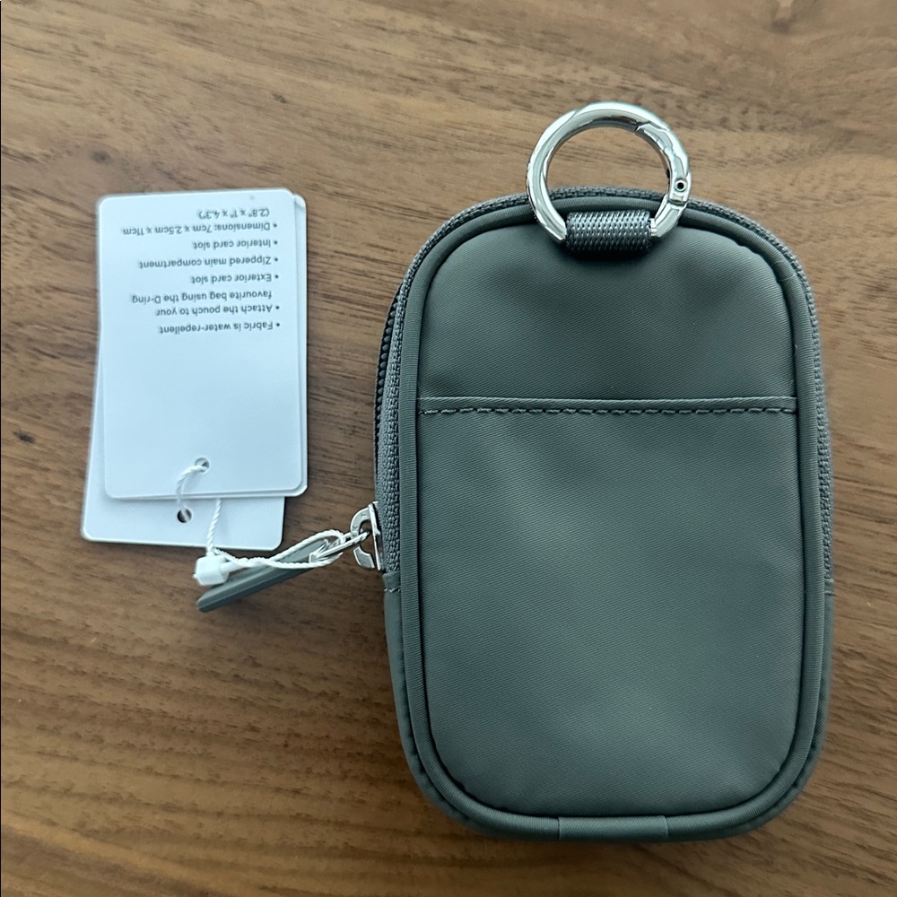 NWT Lululemon City Essential Bag + Nano Clip Pouch – Sage Grey  (Set) - Picture 15 of 15